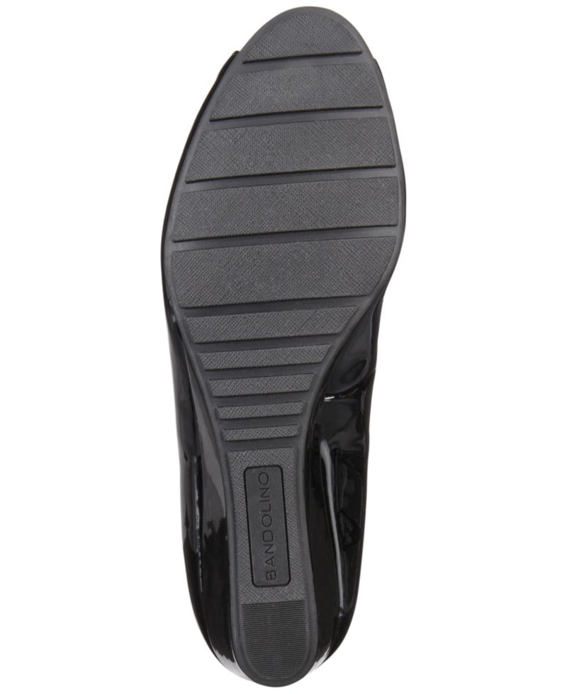 Women's Candra Low Wedge Peep Toe Dress Pumps