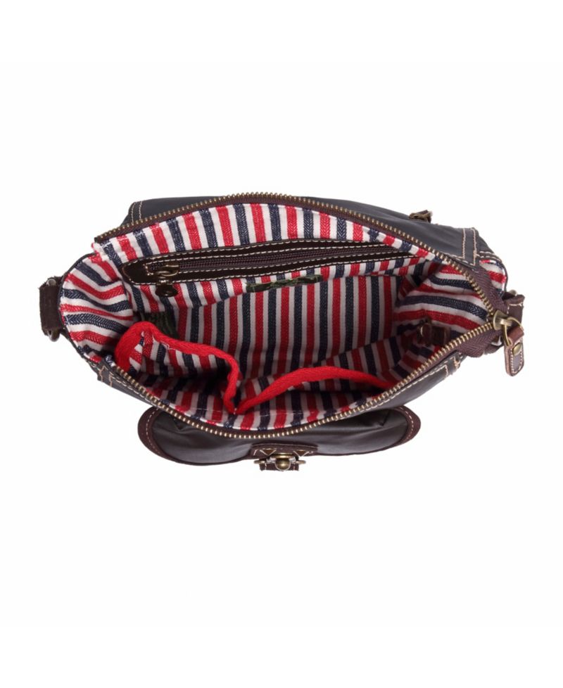 Dolphin Canvas Crossbody Bag
