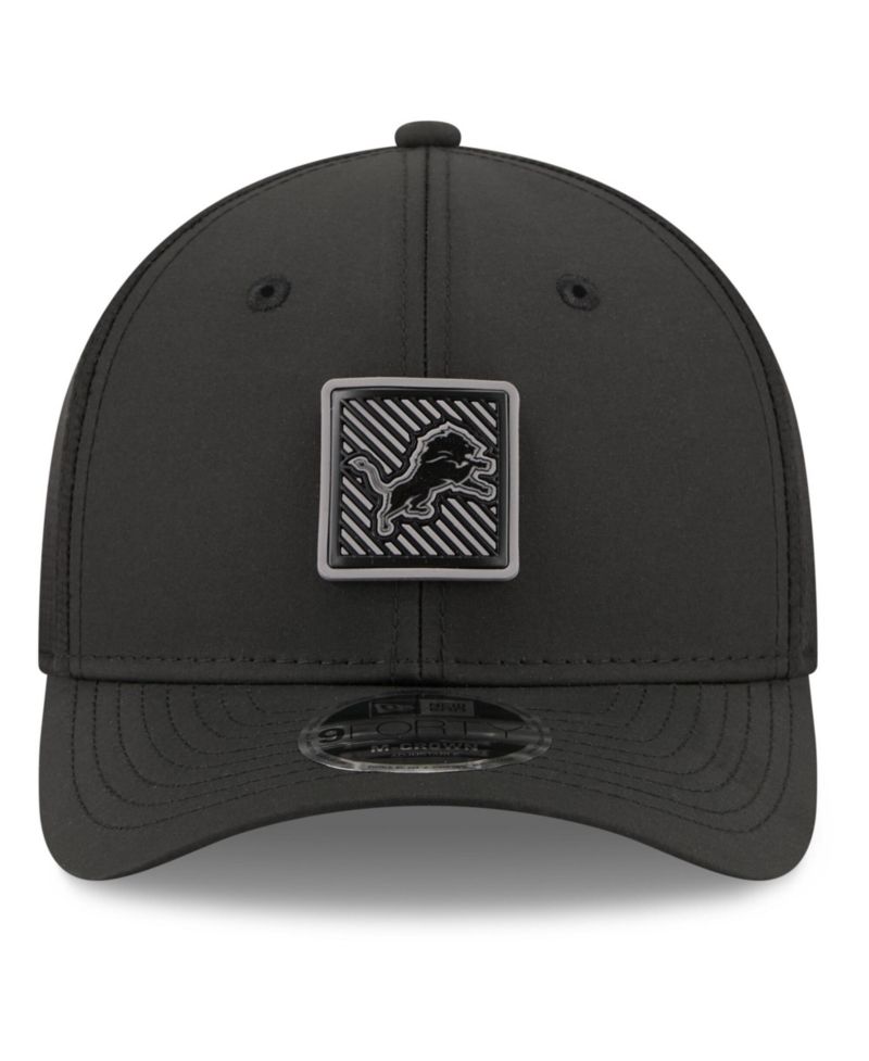 Men's Black Detroit Lions 2026 NFL Training Camp 9FORTY Adjustable Hat