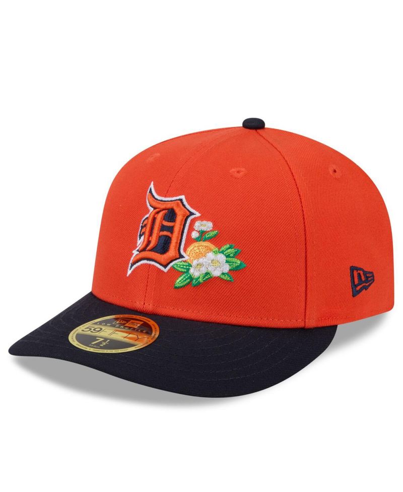 Men's Orange/Navy Detroit Tigers 2026 Spring Training Low Profile 59FIFTY Fitted Hat