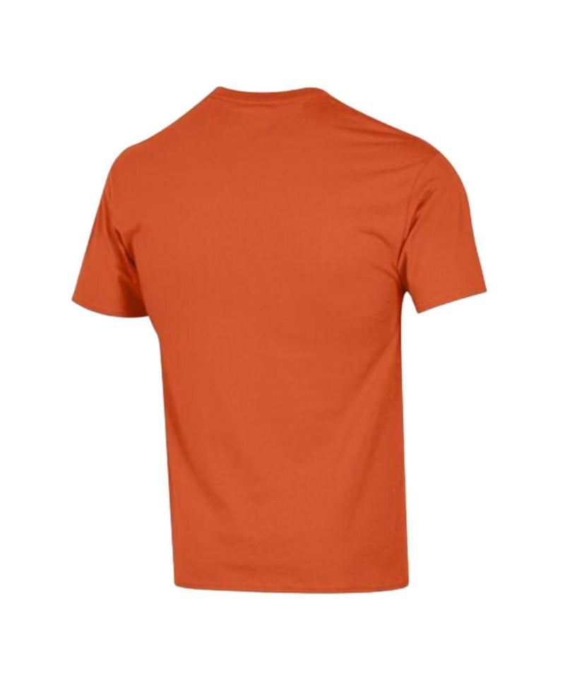 Men's Orange Miami Dolphins Arch Over Logo T-Shirt