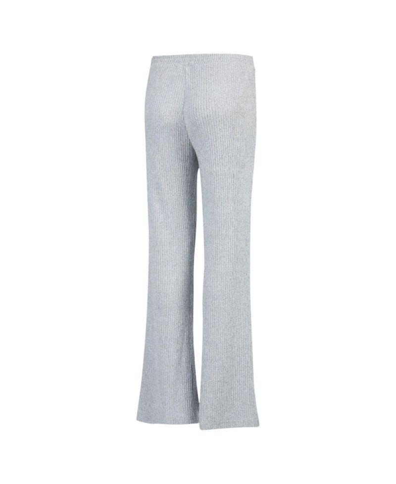 Women's Gray St. Louis Cardinals Juniper Rib Knit Flare Sleep Pants