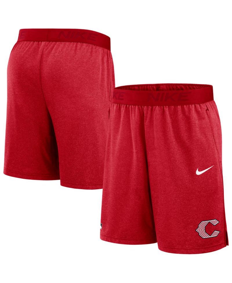 Men's Red Cincinnati Reds 2026 City Connect Authentic Collection Dri-FIT Knit Shorts