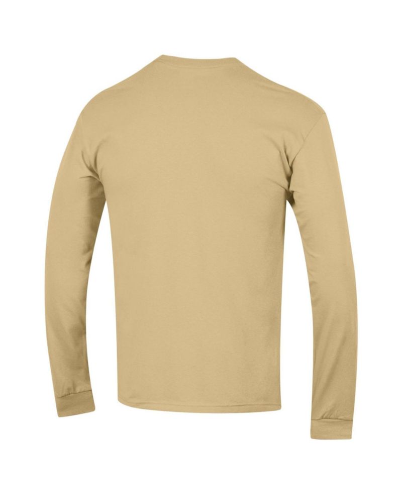 Men's Champion Gold Colorado Buffaloes Arch Over Logo Long Sleeve T-Shirt