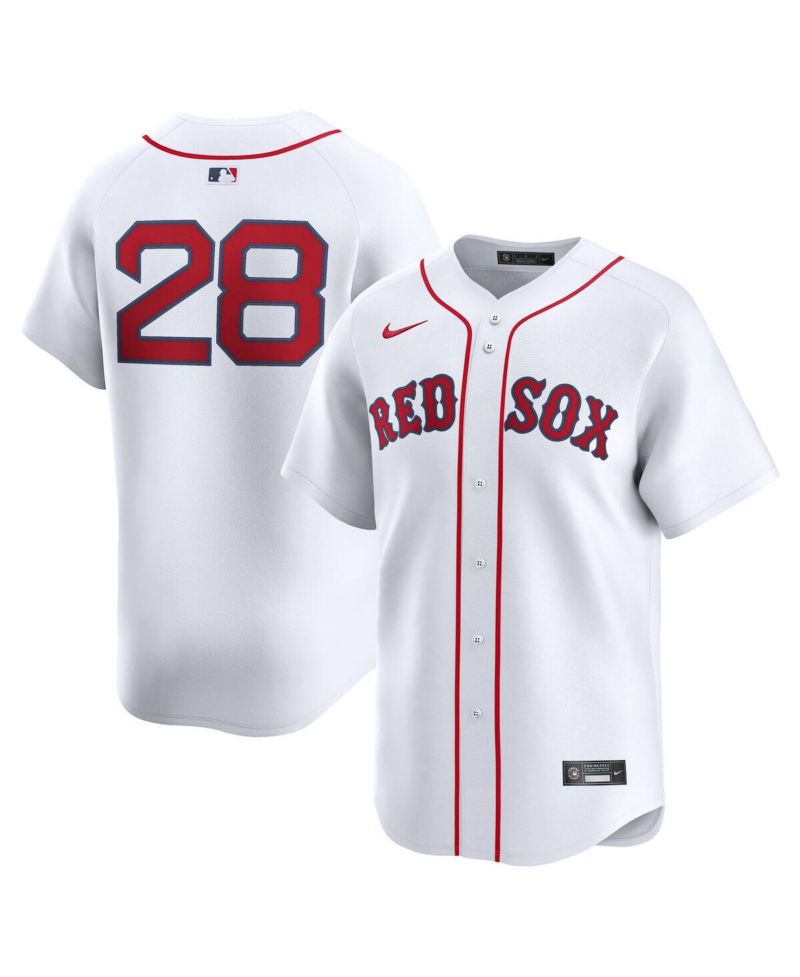 Men's Kristian Campbell White Boston Red Sox Home Limited Jersey