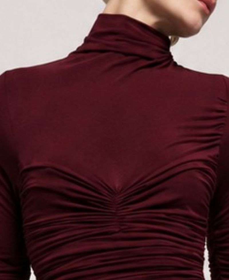 Women's Amera Long-Sleeve Ruched Dress