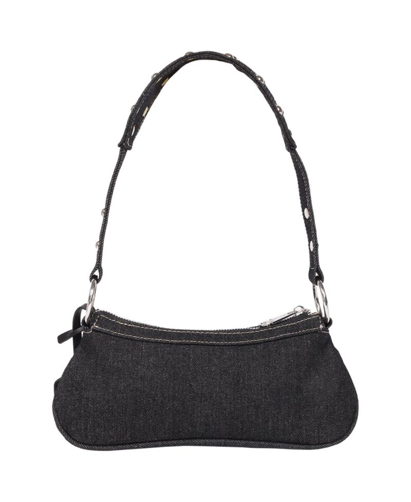 Horseshoe Denim shoulder bag