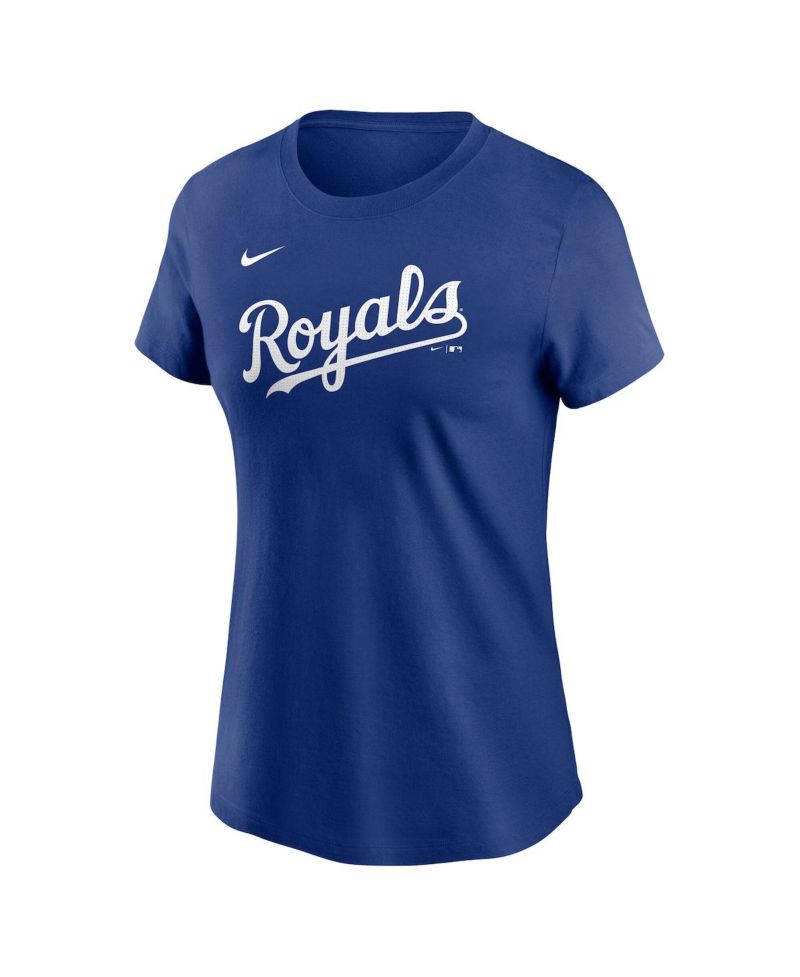 Women's Bobby Witt Jr. Royal Kansas City Royals Fuse Name & Number T-Shirt