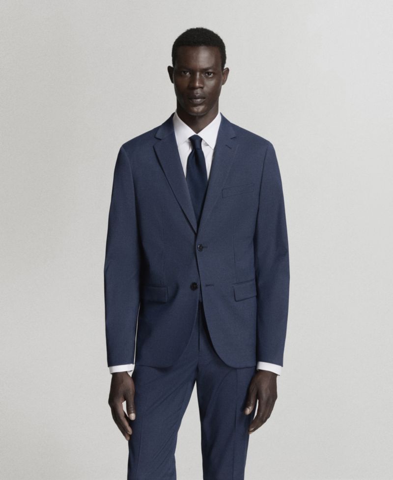 Men's Stretch Fabric Super Slim-Fit Suit Jacket