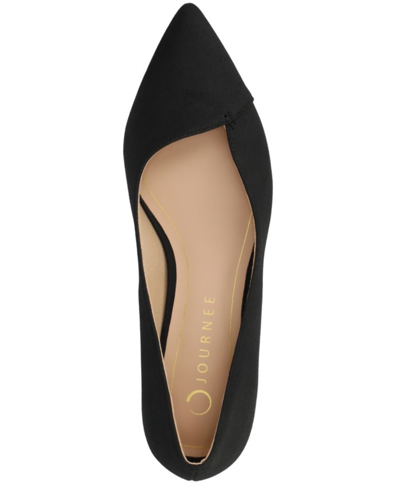 Women's Carmin Block Heel Pointed Toe Flats