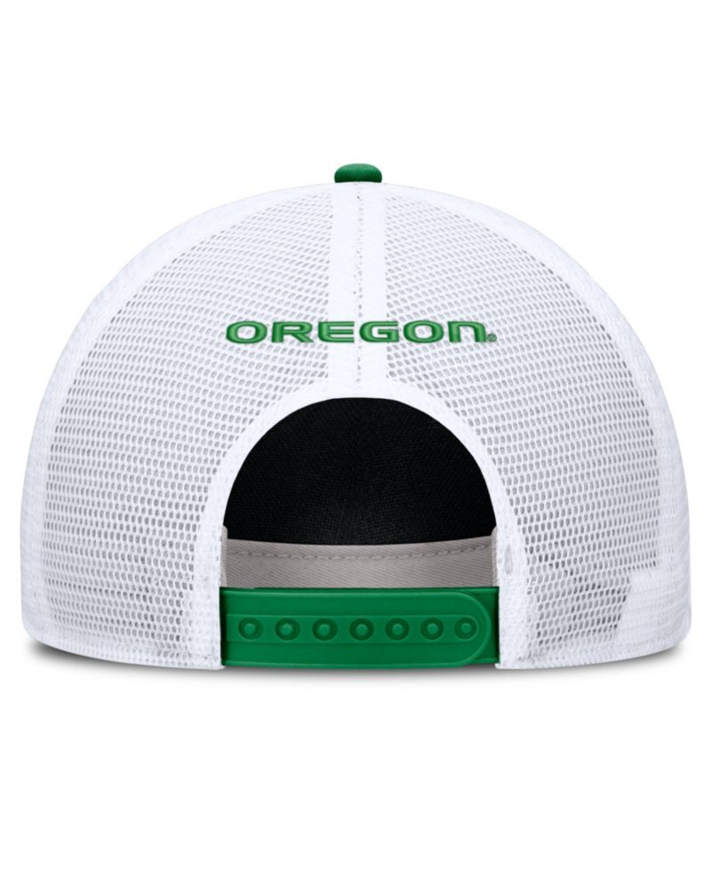 Men's and Women's Green Oregon Ducks 2026 On-Field Gameday Rope Trucker Adjustable Hat