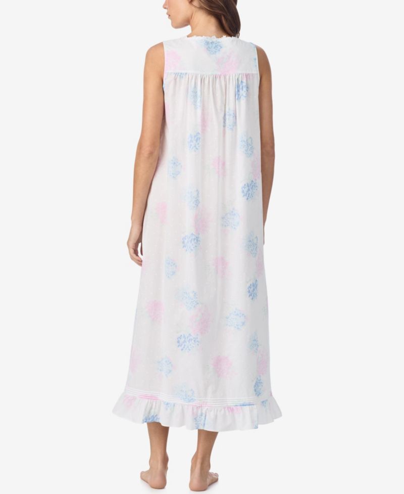 Women's Sleeveless Woven Lawn Ballet Nightgown