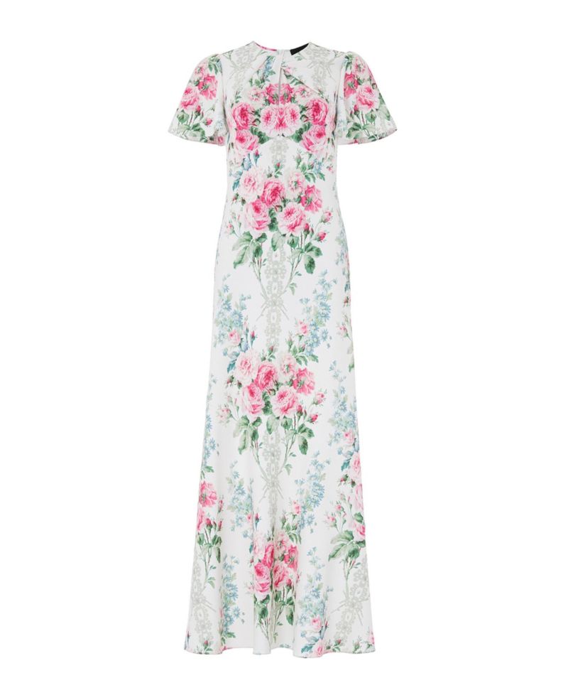 Women's Palace Garden Odeline Floral-Print Wedding Guest Gown