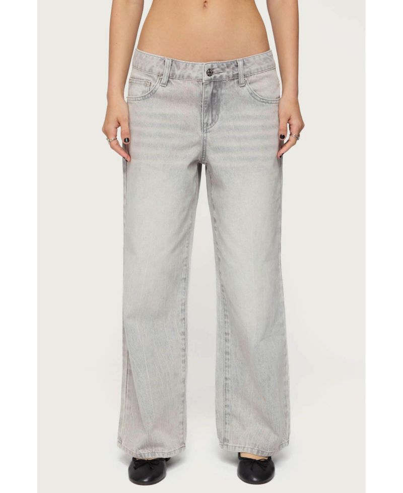 Women's Magda Low Rise Acid Wash Jeans