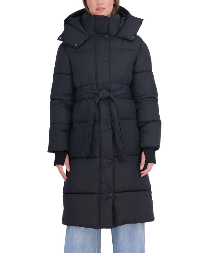 Women's Long Hooded Puffer Coat