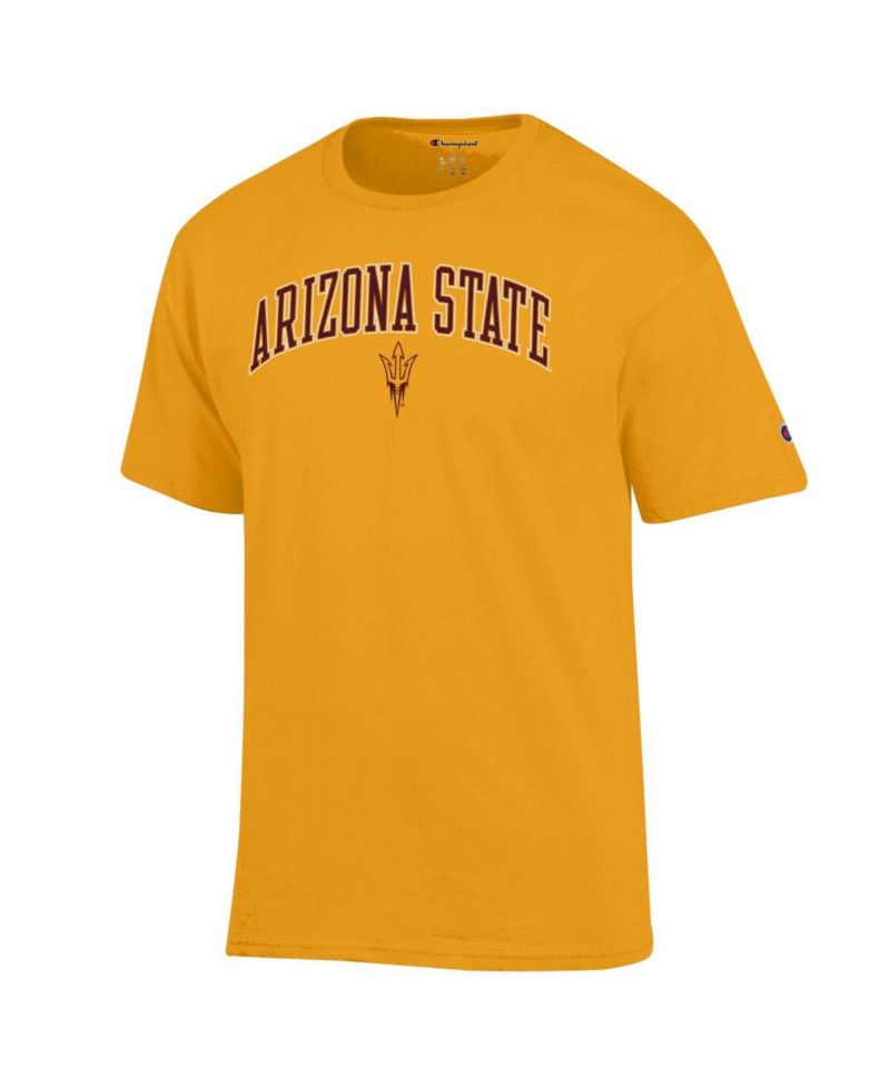 Men's Maroon Arizona State Sun Devils Arch Over Logo T-Shirt