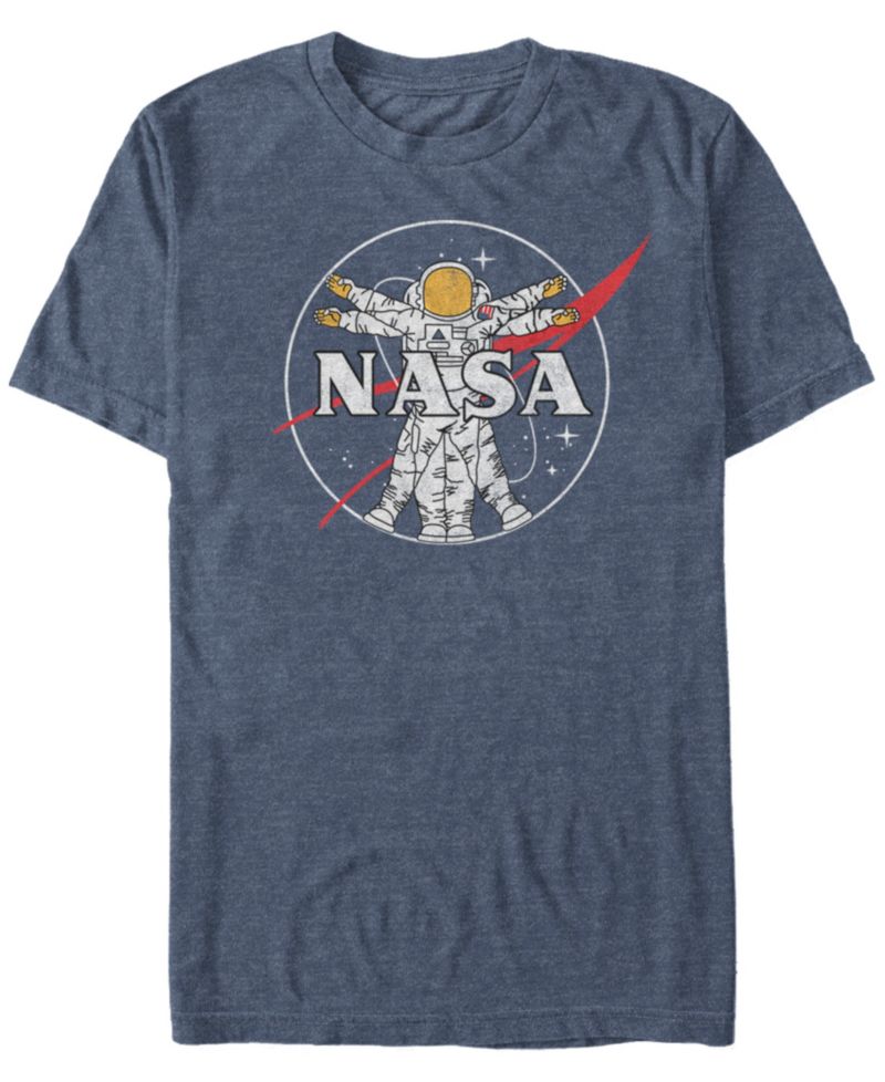 NASA Men's Astronaut Logo Short Sleeve T-Shirt