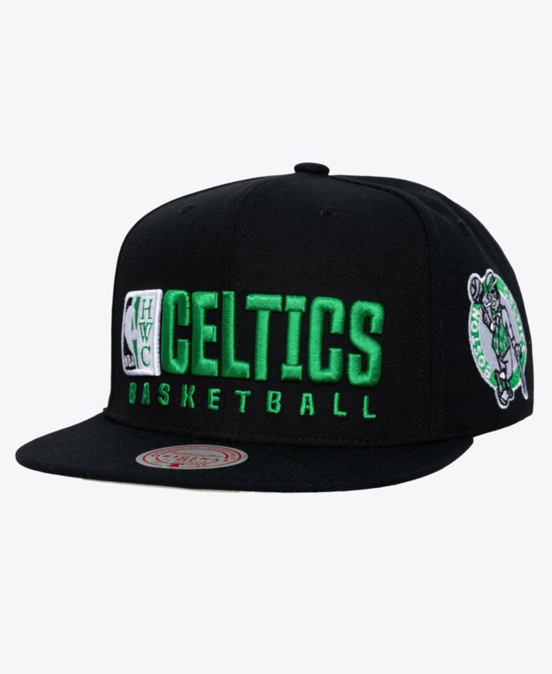 Men's Boston Celtics Old School Snapback Structured-Fit Cap