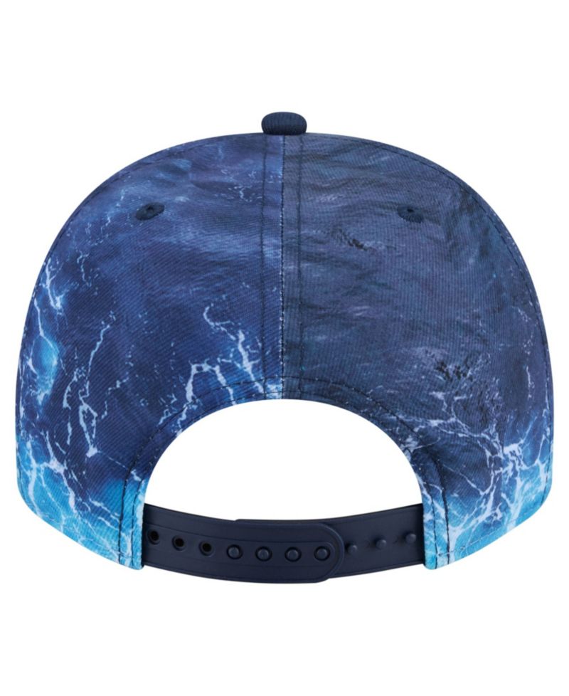 Men's Light Blue Houston Astros Deep Water Pre-Curved 9FIFTY A-Frame Snapback Hat