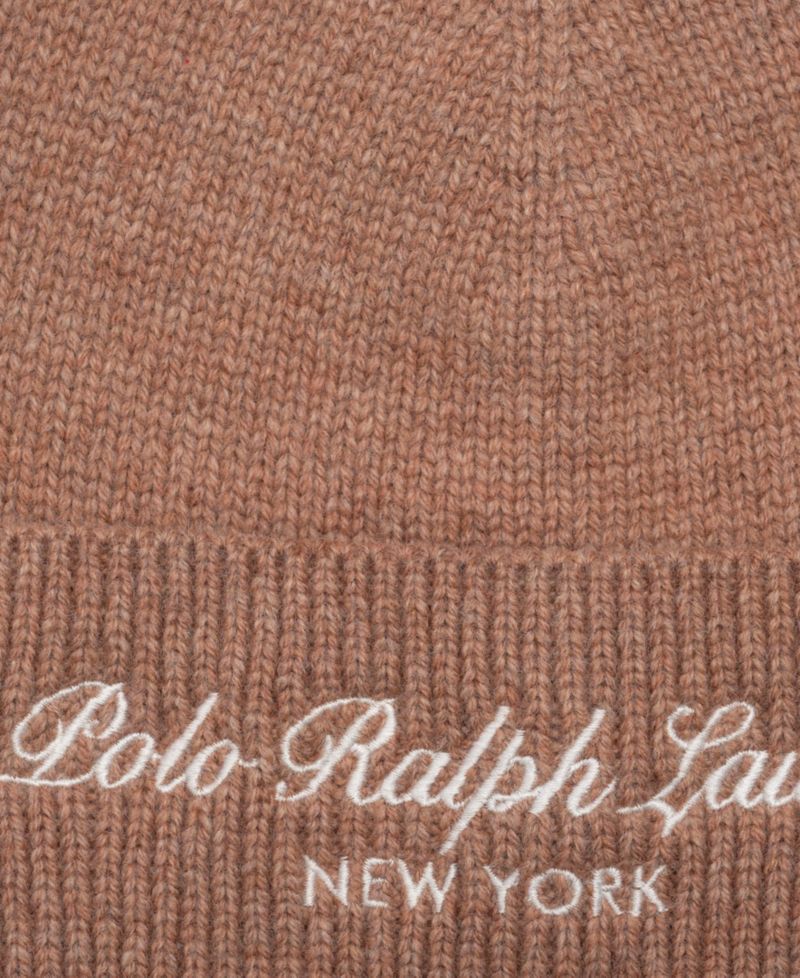 Men's Polo Script Beanie Hat