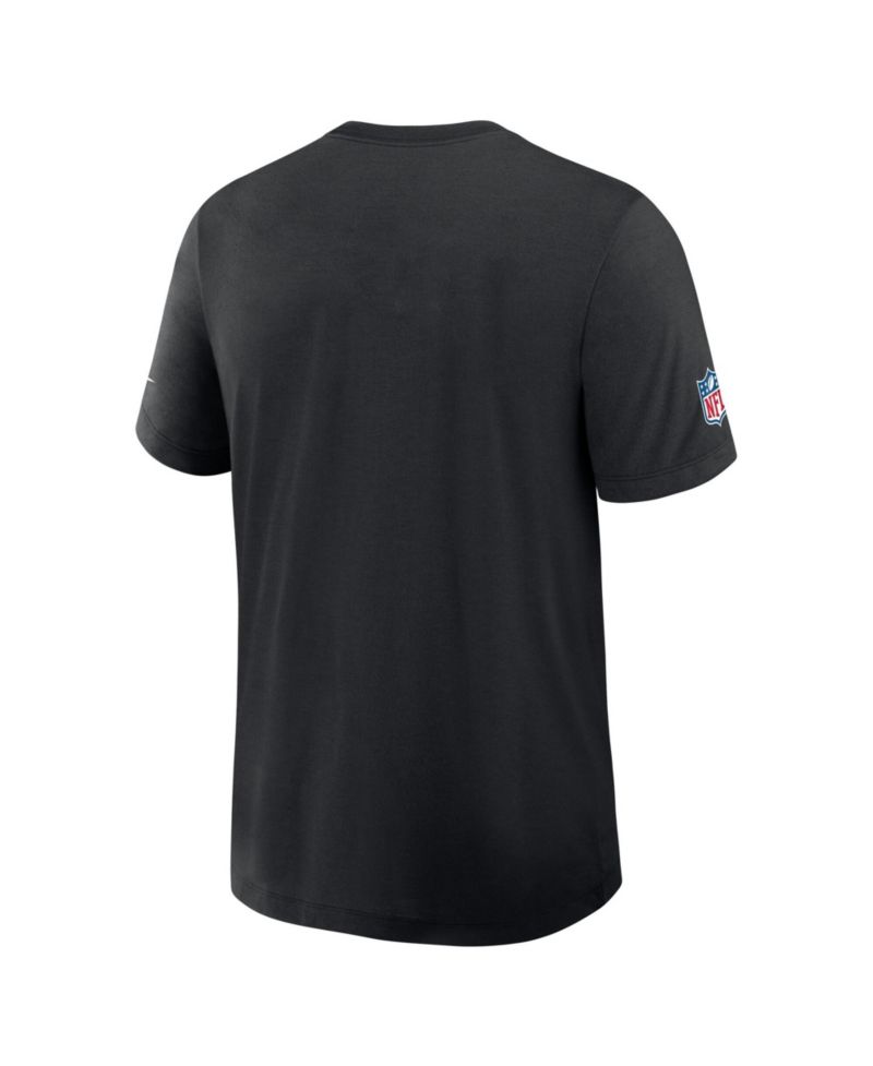 Men's Black Chicago Bears 2026 NFL Cruical Catch Sideline Dri-Fit T-Shirt
