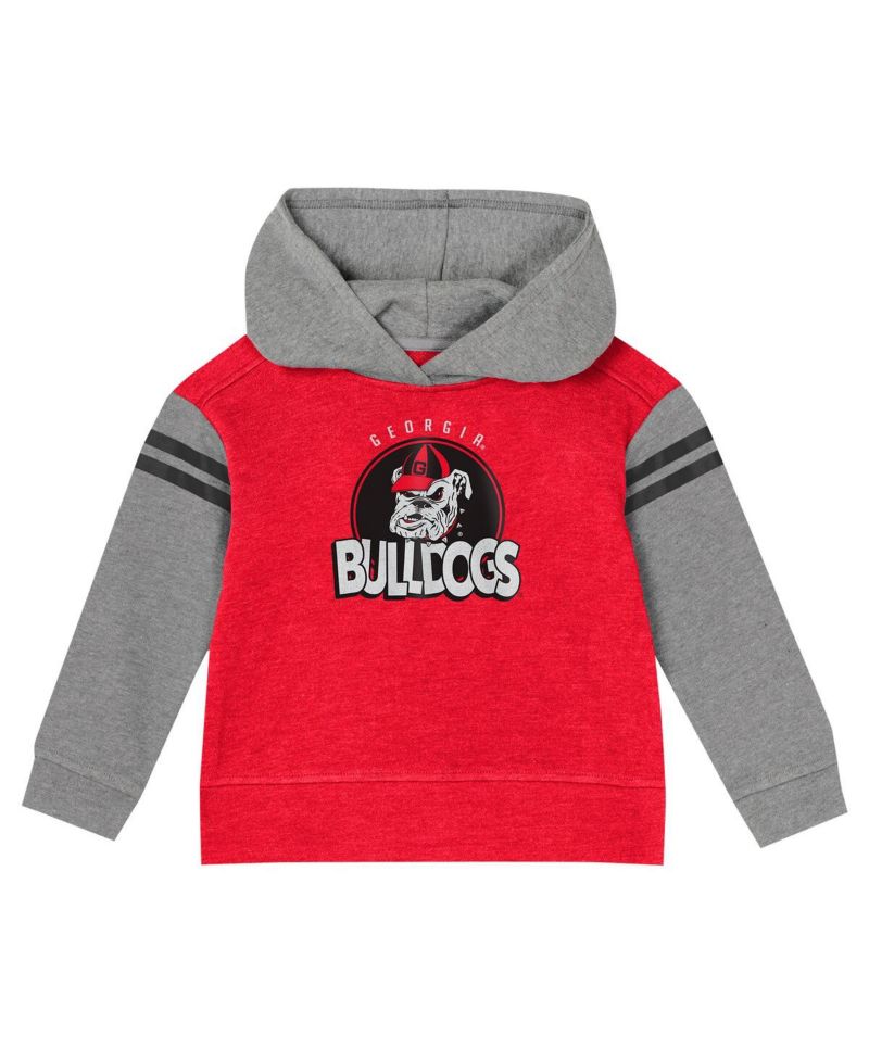 Baby Boys and Girls Red Georgia Bulldogs Clubhouse Pullover Hoodie and Legging Set