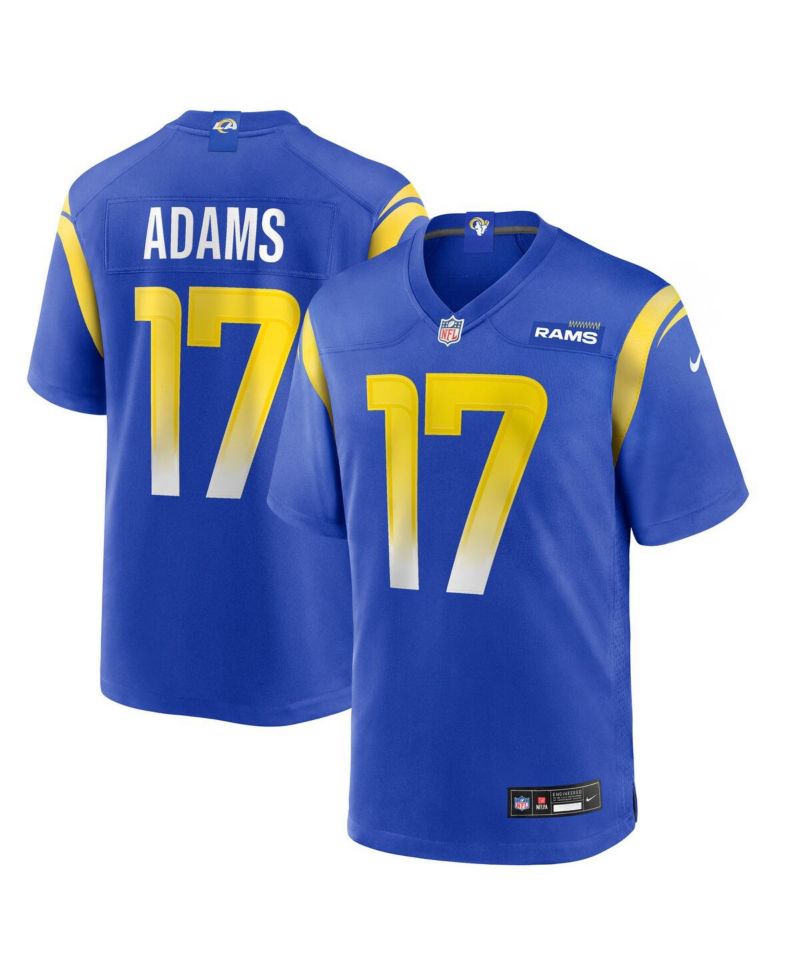 Men's Davante Adams Royal Los Angeles Rams Game Player Jersey