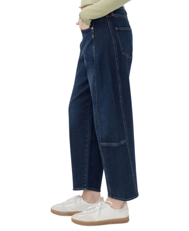 Women's Slim Barrel High-Rise Stretch Denim Jeans