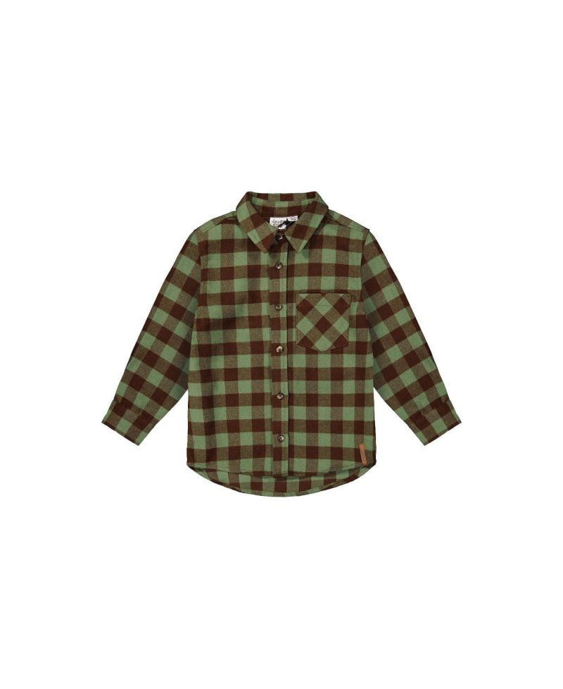 Boys' (6-12) Brushed Flannel Shirt