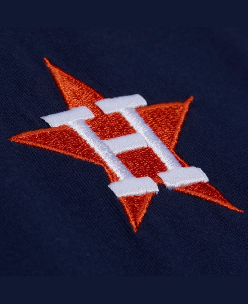 Men's Navy Houston Astros Wild Pitch Ringer T-Shirt