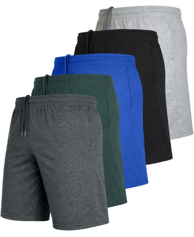 Men's 8.5" Regular-Fit Shorts, 5-Pack