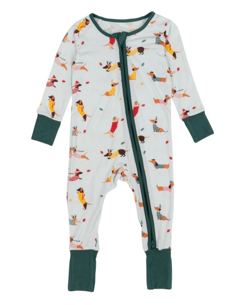 Toddler One Piece Viscose from Bamboo Holiday Pajamas