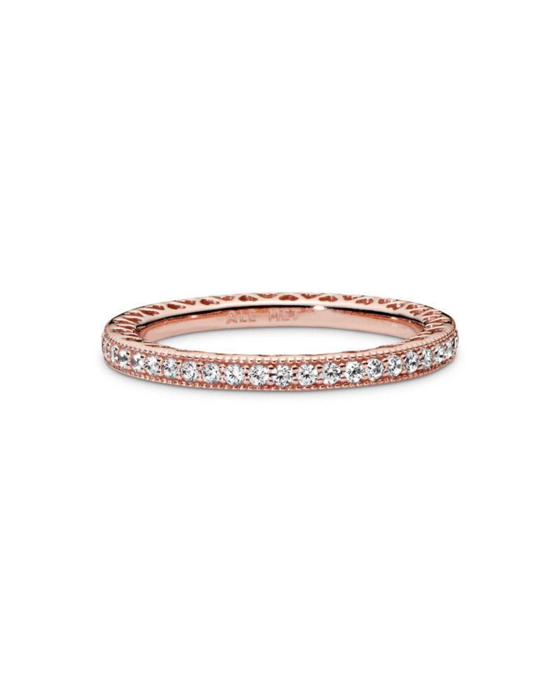 Cubic Zirconia Signature Sparkle Hearts Ring