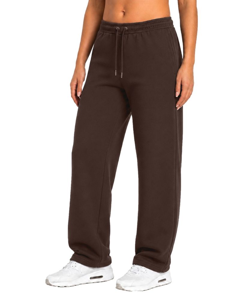 Women's Loose-Fit Wide-Leg Open-Bottom Sweatpants