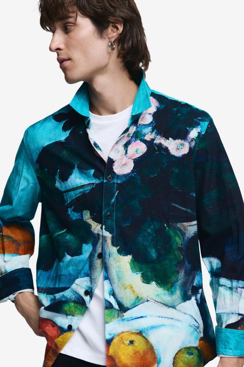 Men's Still life check shirt