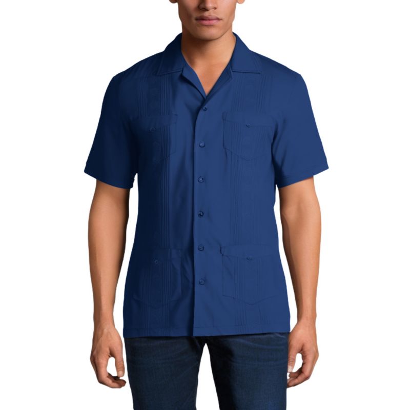 Men's Short-Sleeve Guayabera Shirt