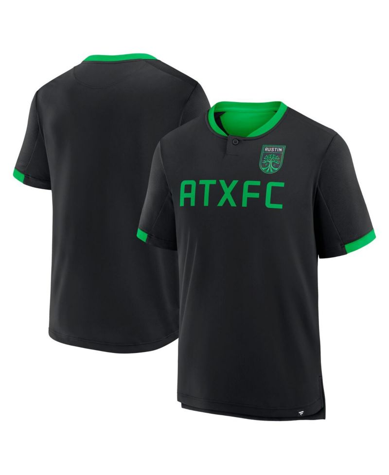 Men's Black Austin FC Stoppage Time Striker T-Shirt
