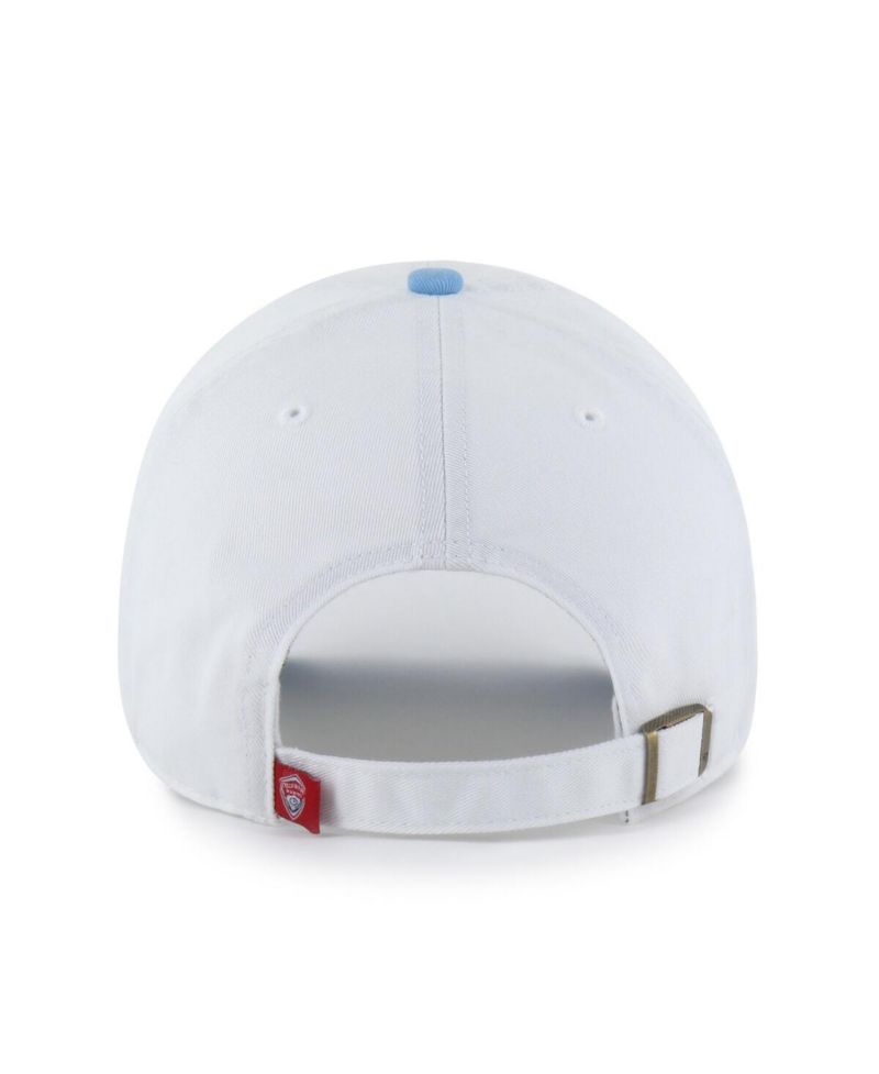 Men's White Colorado Rapids Two-Tone Clean Up Adjustable Hat