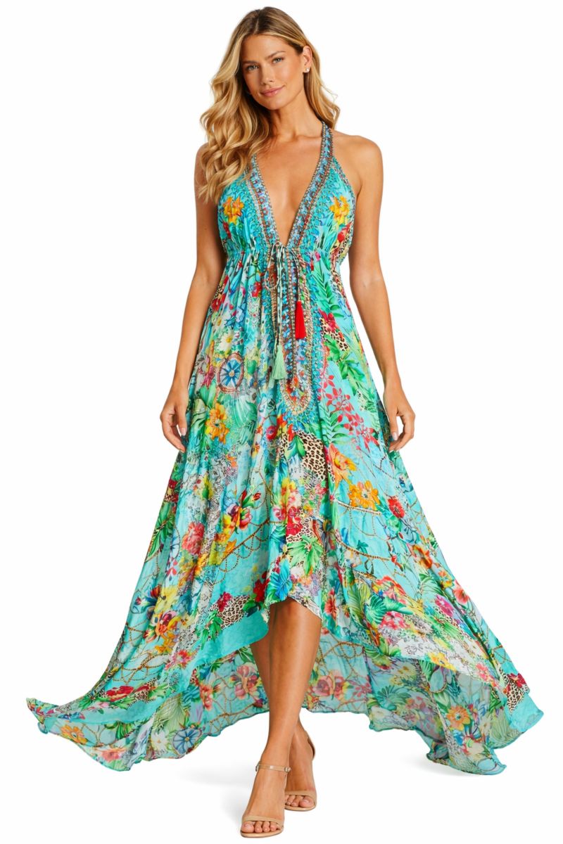 Women's Maxi halterneck Dress