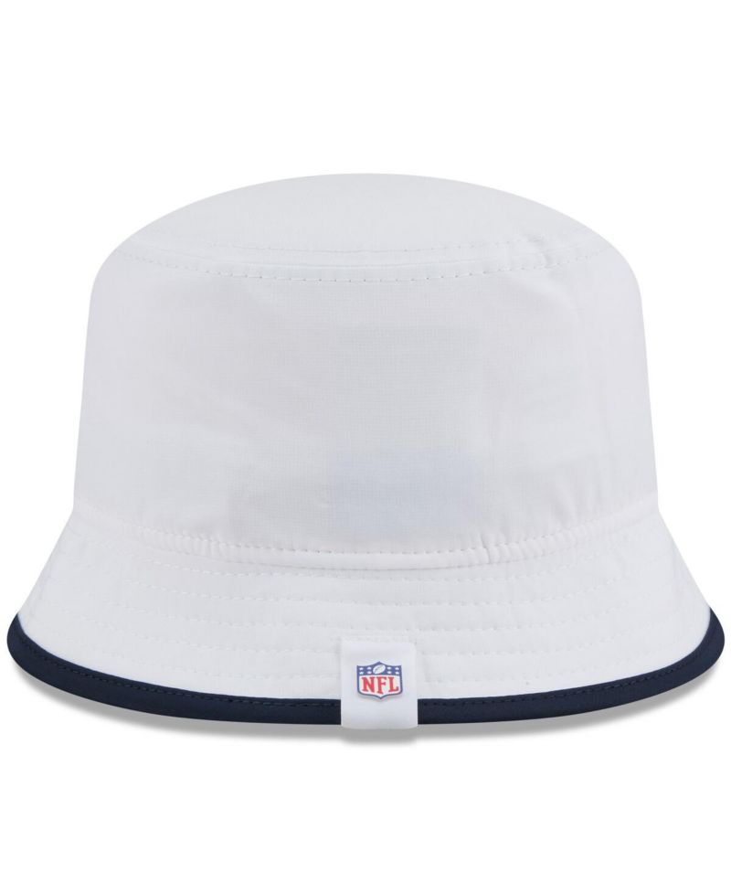 Men's White Dallas Cowboys 2025 NFL Training Camp Stretch Bucket Hat