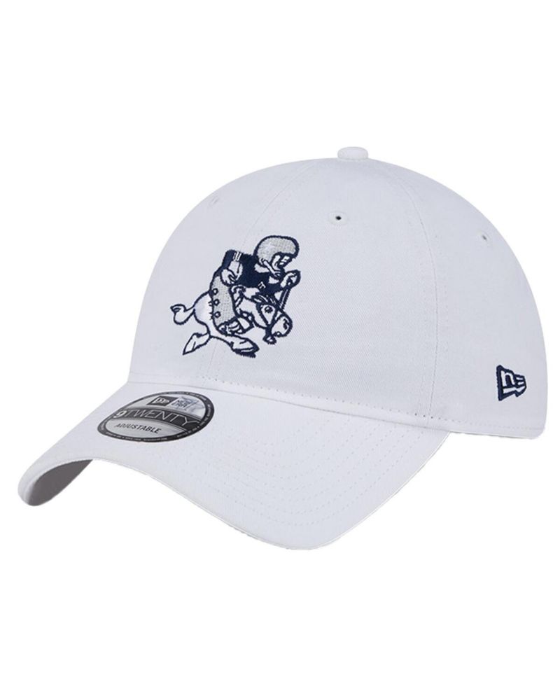 Men's White Dallas Cowboys Retro Main 9TWENTY Adjustable Hat