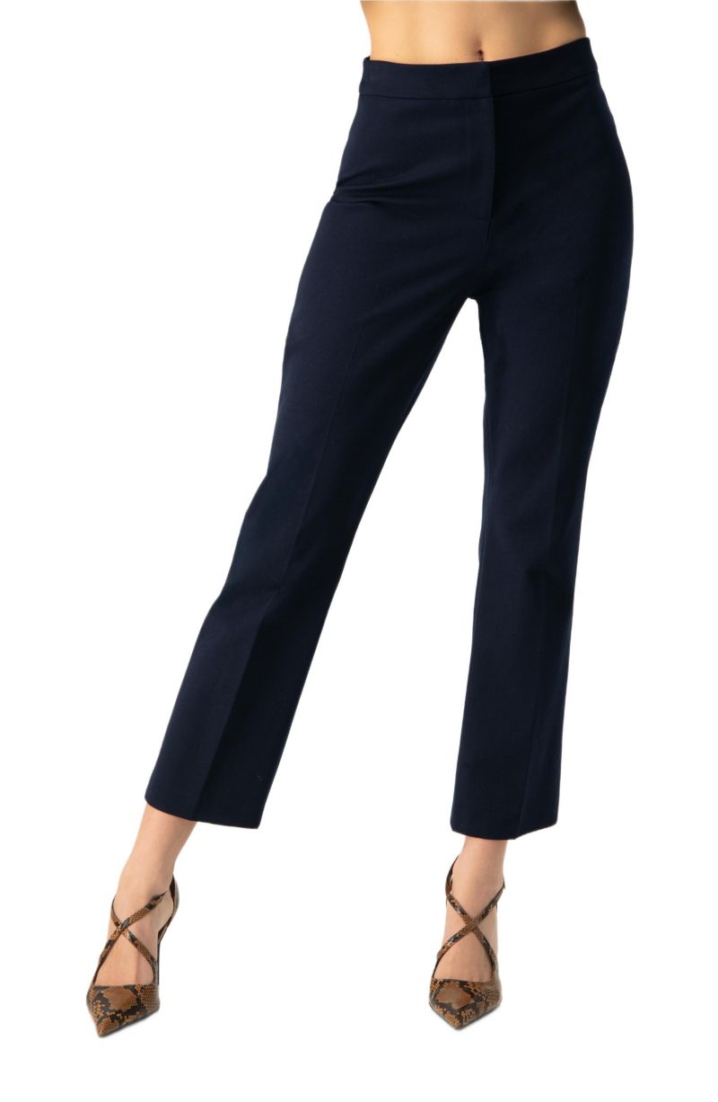 Women's Tailored Straight-Leg Trousers