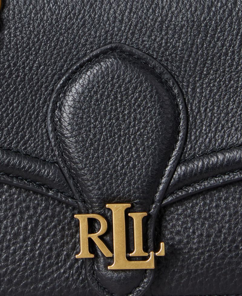 Bradley Small Pebbled Leather Crossbody Wallet