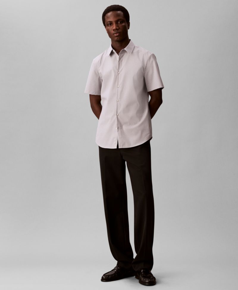 Men's Multi-Stripe Slim-Fit Shirt