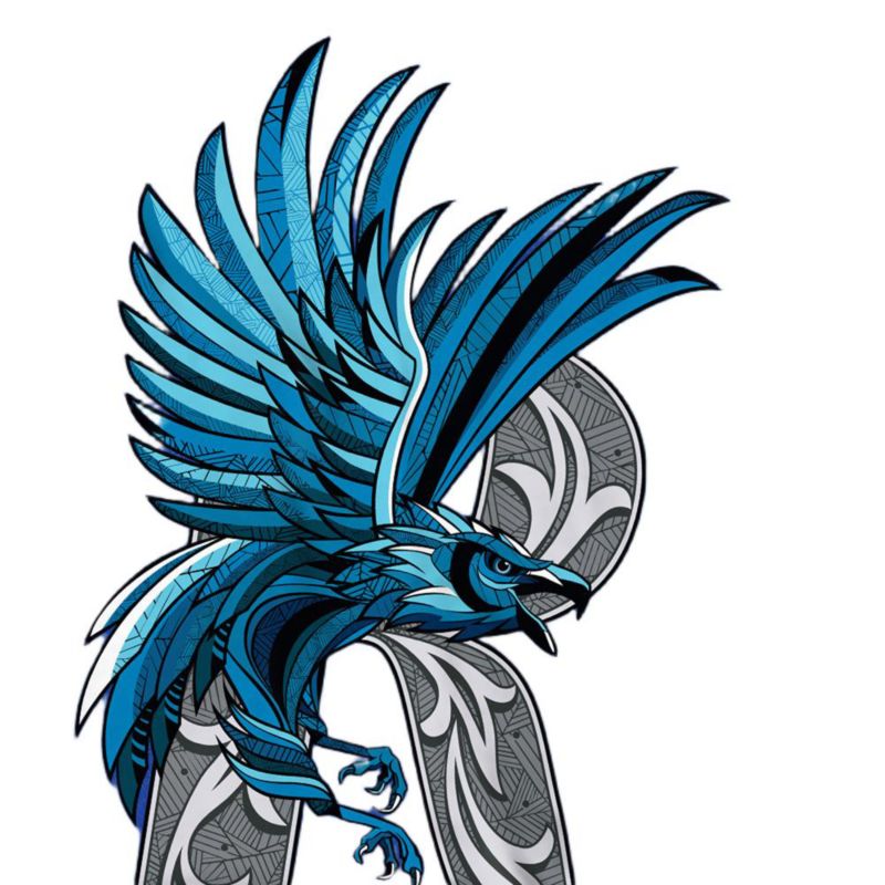 Men's Mosaic Ravenclaw With Eagle T Shirt