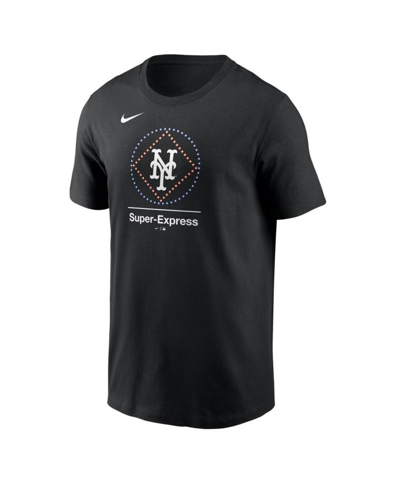 Men's Black New York Mets Local Hometown T-Shirt