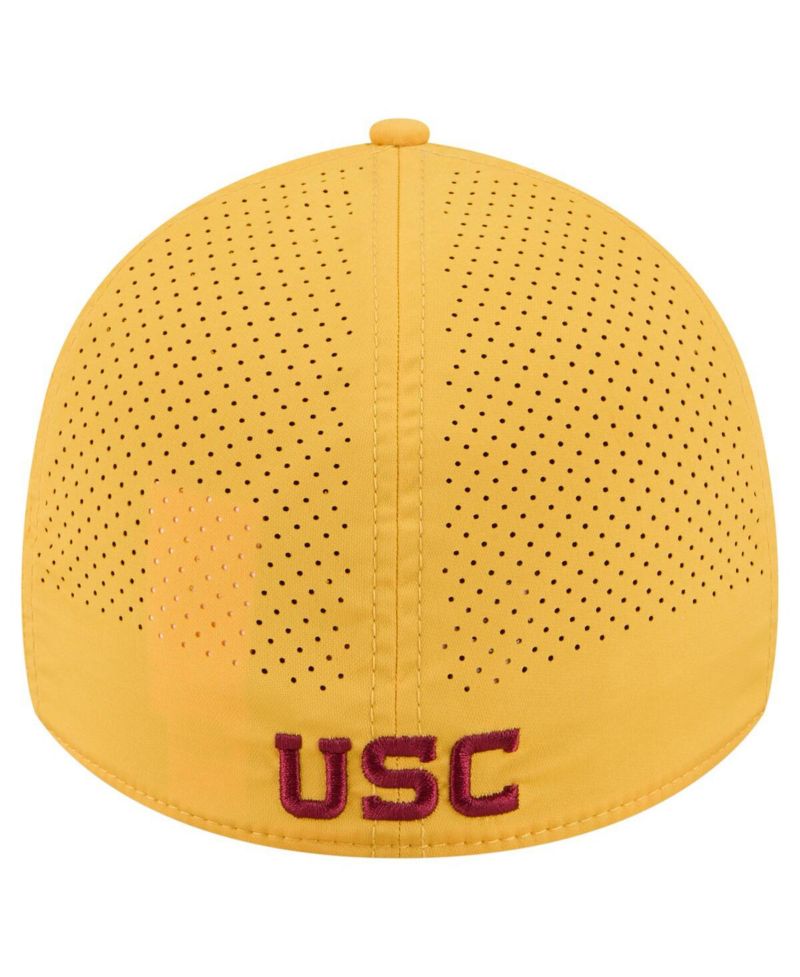 Men's Gold USC Trojans Rope 39THIRTY Flex Hat