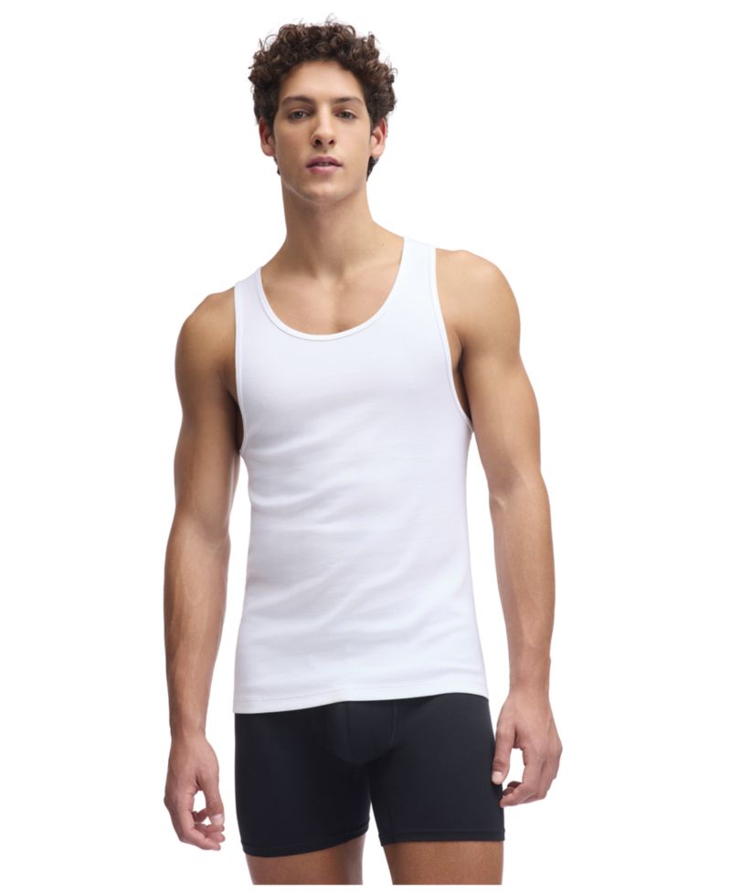 Men's 2pk. Ribbed Performance Tank Tops