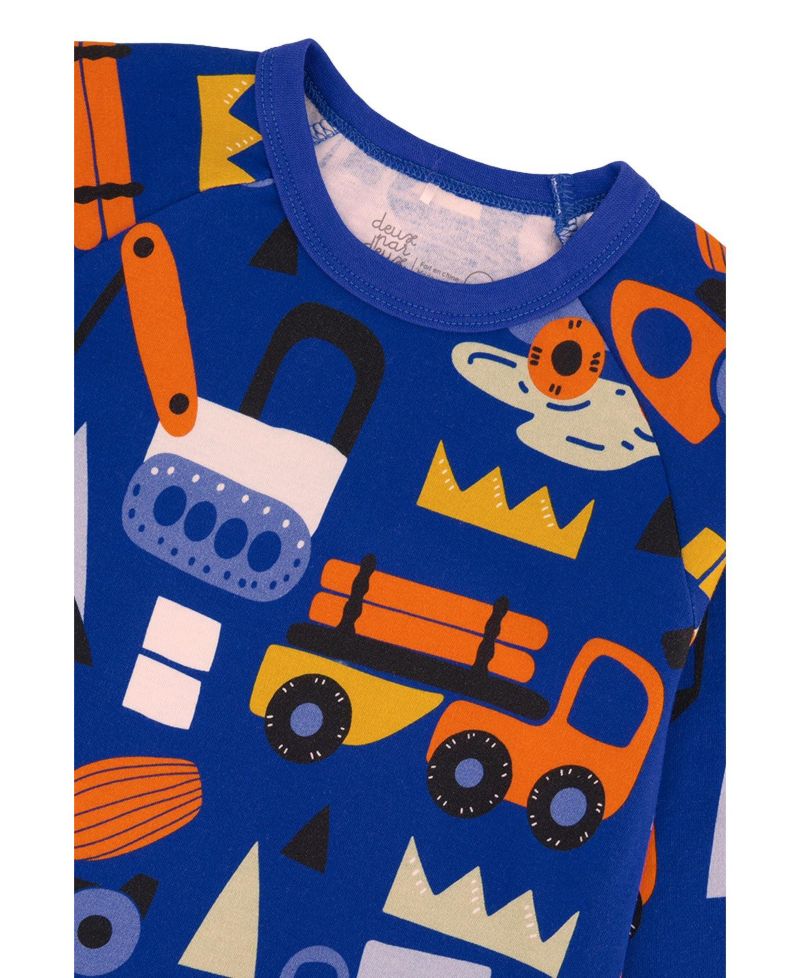 Little and Big Boy's (6-12) Cotton Two Piece Pajama Set