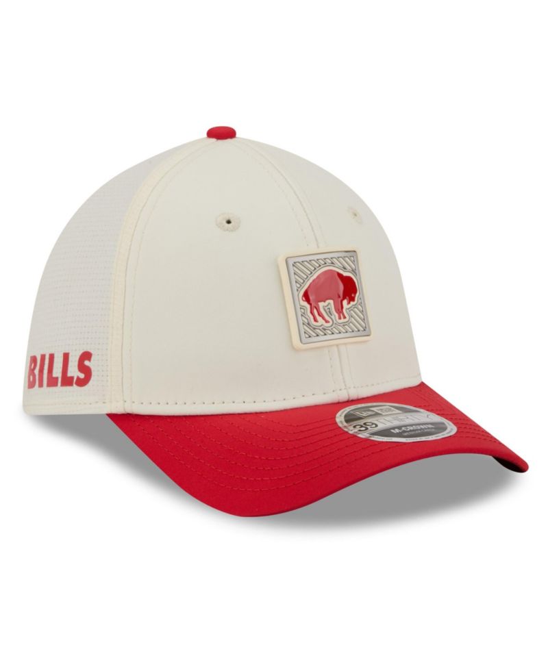 Men's Cream/Red Buffalo Bills 2026 NFL Training Camp 39THIRTY Flex Hat